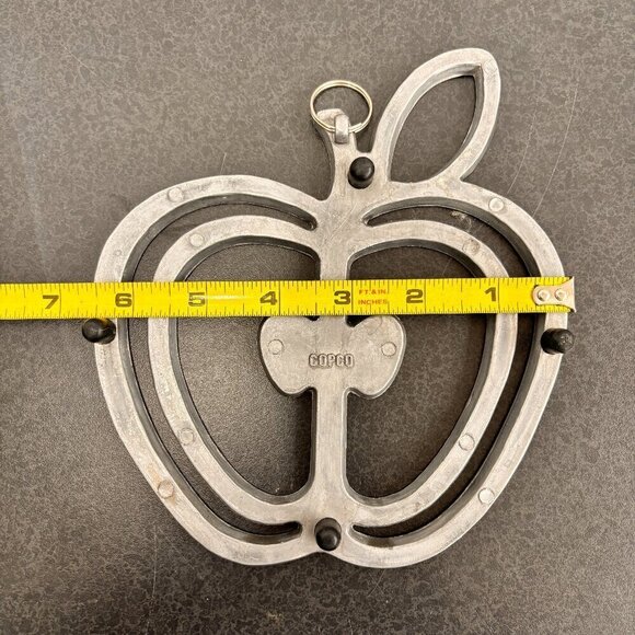 Apple Trivet by Copco VTG  MidCentury Kitchen Decor Farmhouse - Picture 5 of 9